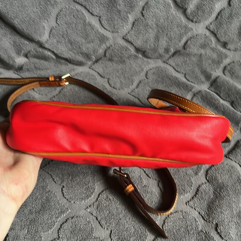 Dooney & Bourke Red Slim Crossbody Purse - Picture 7 of 15